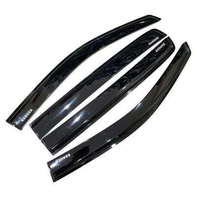 VÈ CHE MƯA CHO XE FORD RANGER 2014 - 2021 NHỰA ĐEN DÀY