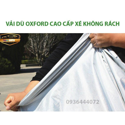 Bạt trùm xe ô tô Honda CRV vải dù oxford cao cấp , áo bạt phủ trùm che kín che nắng