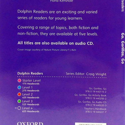 Dolphin Readers Level 4: Go, Gorillas, Go