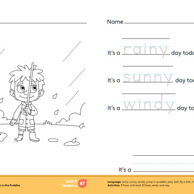 Doodle Town Level 2 Literracy Skill Pad 2nd Edition