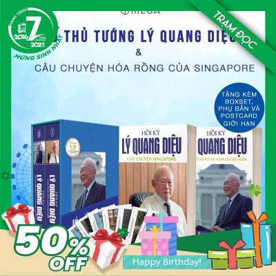 Trạm Đọc Official | Bộ Sách Hồi Ký Lý Quang Diệu ( 2 Cuốn )