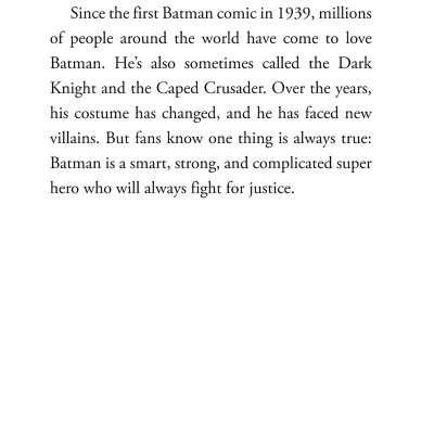 What Is The Story Of Batman?