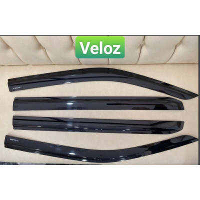 Vè che mưa xe Toyota Veloz Cross 2022, 2023 Nhựa đen dày cao cấp