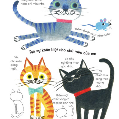 Sách - Vẽ Động Vật Bằng Khuôn Hình Sáng Tạo