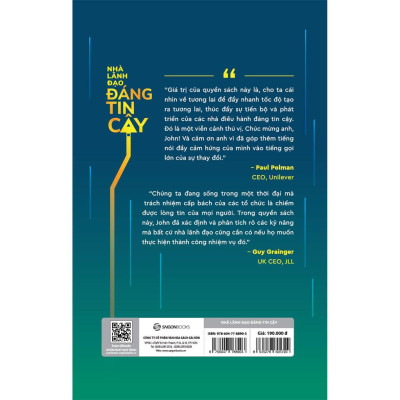 Nhà lãnh đạo đáng tin cậy (The trust executive) - Bản Quyền