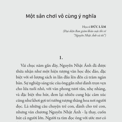 Sách - Lớn Lên Cùng Sách Nguyễn Nhật Ánh