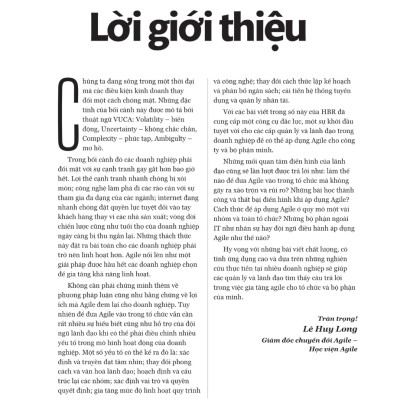 HBR - Agile - Tư Duy Linh Hoạt, Thích Ứng Nhanh Chóng_AL