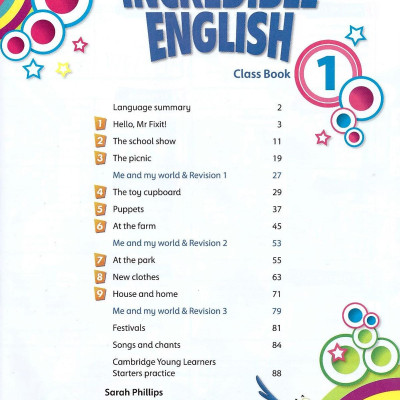 Incredible English 1 Class Book 2Ed