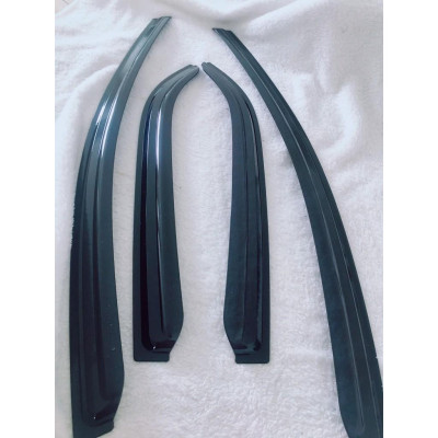 Bộ vè che mưa đen dành cho xe Kia morning 2008-2011  chất liệu DÀY và BỀN, có hình ảnh thật của sản phẩm