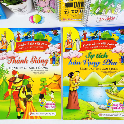 Sách - Combo 23 cuốn Truyện cổ tích Việt Nam - Song ngữ Việt Anh - ndbooks