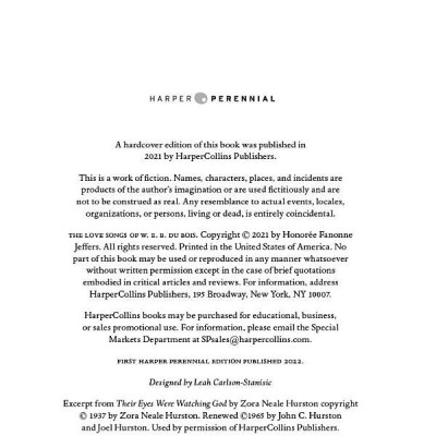 The Love Songs Of W.E.B. Du Bois