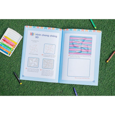 Tập vẽ tranh 3D, khơi nguồn sáng tạo
