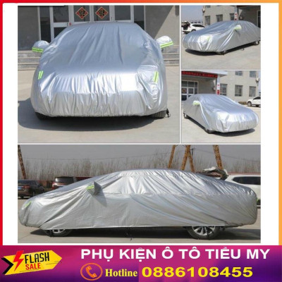 Bạt Phủ Ô Tô Vải Dù Xe MAZDA 2, Mazda 3, Mazda 6, CX5, CX8, CX9, BT50 chống nóng, chống nước, có phản quang 