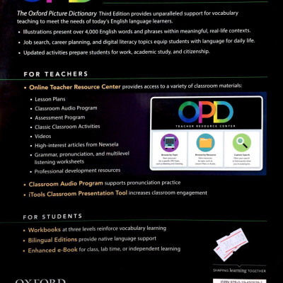Oxford Picture Dictionary : The Monolingual Dictionary (American English) (Third Edition)
