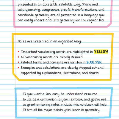 Everything You Need To Ace Geometry In One Big Fat Notebook