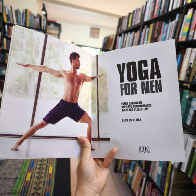Sách - Yoga For Men: Build Strength, Improve Performance, Increase Flexibility by Dean Pohlman - Fitness/ Health /Sports In English