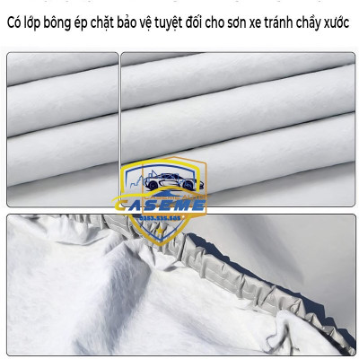 [KIA] Bạt Phủ Xe Ô Tô 3 Lớp Tráng Nhôm Cao Cấp – Chống Nóng, Chống Thấm, Chống Bụi | Hàng Chính Hãng