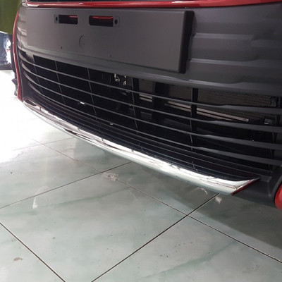 Ốp cản trước dành cho xe Vios 2019 mạ Crom cao cấp