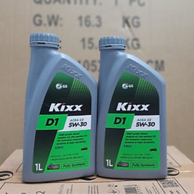 Dầu Nhớt Động Cơ Diesel Cao Cấp KIXX D1 C3 5W30 1Lit - ACEA C3 