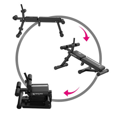 Ghế tập bụng đa năng MK028, điều chỉnh độ dốc linh hoạt,dễ dàng gập gọn, phù hợp các bài tập bụng tại nhà hiệu quả.