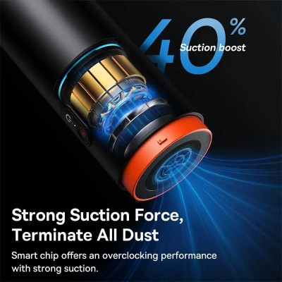 Hút Bụi Baseus A2 Car Vacuum Cleaner Mini Handheld Auto Vacuum Cleaner with 5000Pa Powerful Suction For Home Car Office