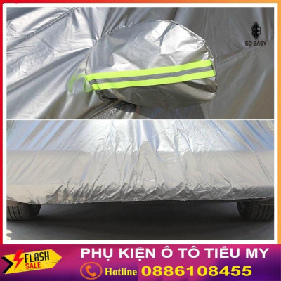 Bạt Phủ Ô Tô Vải Dù Xe MAZDA 2, Mazda 3, Mazda 6, CX5, CX8, CX9, BT50 chống nóng, chống nước, có phản quang 