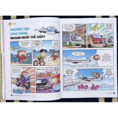 Sách - Quiz! Khoa học kì thú: Những cái nhất và đầu tiên trên thế giới