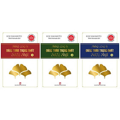 Combo Những Công Ty Đáng Trân Trọng Nhất Nước Nhật (bộ 3 cuốn)