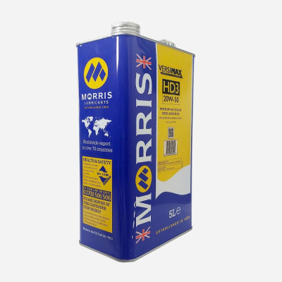 Dầu Nhớt Cao Cấp Cho Động Cơ Diesel Công Suất Lớn - Morris Lubricants Versimax HD3 20W-50 / Can 5L