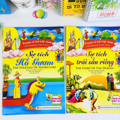Sách - Combo 23 cuốn Truyện cổ tích Việt Nam - Song ngữ Việt Anh - ndbooks