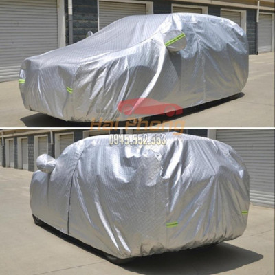 Bạt Phủ Xe Ô Tô Chevrolet Spark, Colorado, Trailblazer, Aveo, Cruze, Orlando, Captiva - Chất Liệu Bạt Tráng Nhôm 3 Lớp