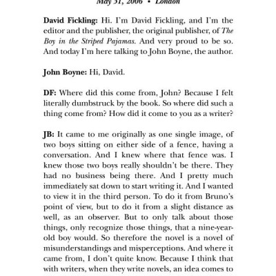 The Boy In The Striped Pajamas