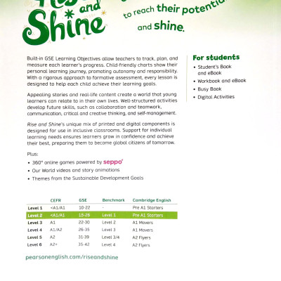 Rise And Shine American Level 2 Student