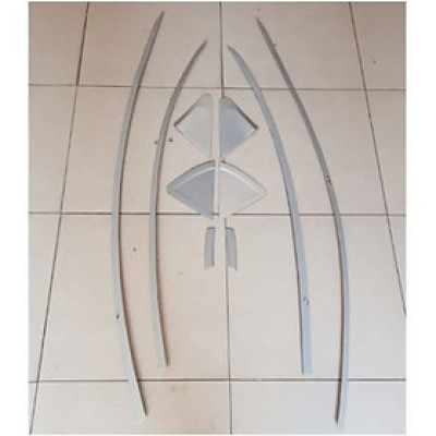 BỘ NẸP VIỀN CONG KÍNH INOX XE HONDA CITY 2018-2019