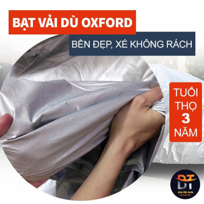 Bạt che kín bảo vệ xe ô tô PEUGEOT 3008 tráng bạc 3 lớp vải dù Oxford , bạt phủ trùm bảo vệ xe oto