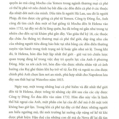 Lịch Sử Cà Phê - Vàng Đen Hay Những Cuộc Du Hành Tăm Tối