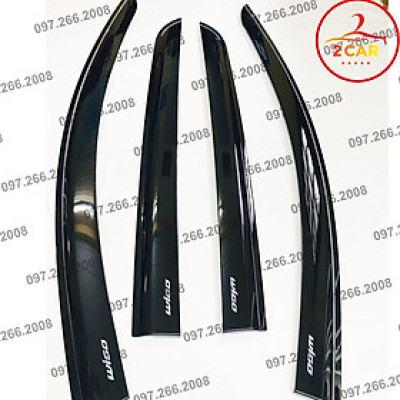 Vè che mưa xe Toyota Wigo 2018 2019 2020 2021 nhựa đen dày