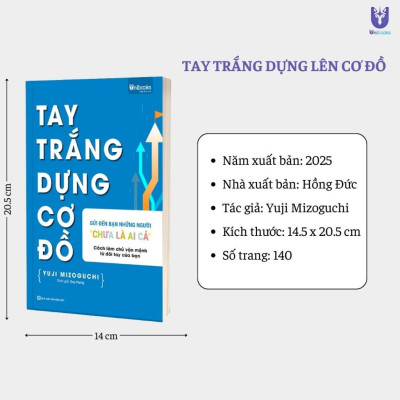 Sách - Tay trắng dựng cơ đồ - Unibooks
