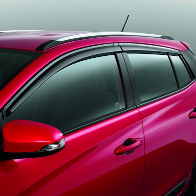 Bộ vè che mưa ABS cao cấp dành cho xe Toyota Yaris 2018-2019