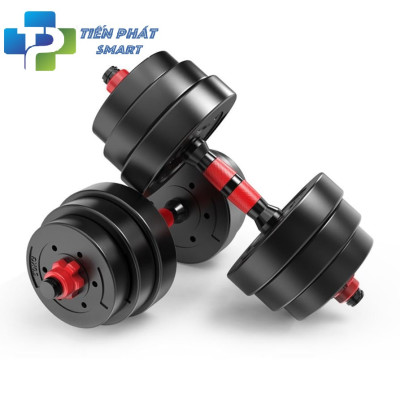Tạ Tập Tay 10kg - Bộ Tạ Tay Đa Năng Điều Chỉnh Cân Nặng - Bộ Tạ Tập Gym Tại Nhà - Kết Hợp Tạ Tay, Tạ Đẩy, Tạ Đòn - Phân loại (10kg) - Hàng Chính Hãng