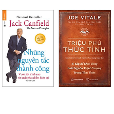 Combo Sách Kinh Tế Cực Hay:  Triệu Phú Thức Tỉnh+ Những Nguyên Tắc Thành Công