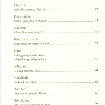 TRƯỚC BẾN - Cổ Thi Tư Cảm