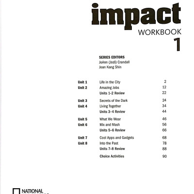 Impact British English 1: Workbook