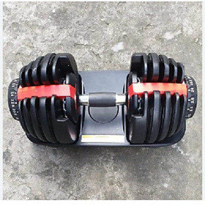 Bộ 2 tạ tay điều chỉnh 552 từ 5 - 52.5 Lbs (tương đương 2.27 - 24Kg) kèm khay đựng nhỏ gọn tiện lợi T THIEN TRUONG SPORT