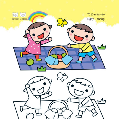 Bé Tập Tô Màu - Từ Cơ Bản Đến Nâng Cao - Thế Giới Muôn Màu 2