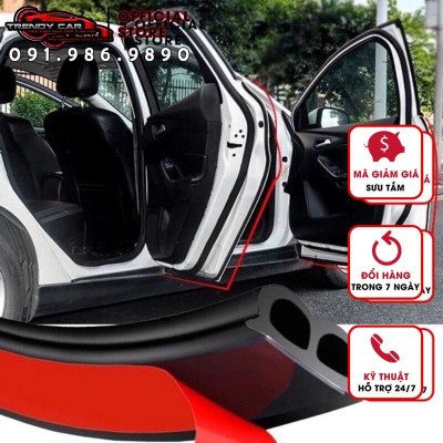 Gioăng cao su chống ồn chữ B cho ô tô | Ron cao su chữ B cách âm gioăng cửa chống ồn cho xe hơi và Nhà cửa