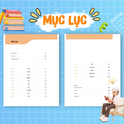 Sách - Combo Tiếng Hàn tổng hợp trung cấp 3 (giáo trình + bài tập) - Bản Đen trắng Mcbooks