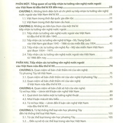 Việt Nam Một Thế Kỉ Tiếp Nhận Tư Tưởng Văn Nghệ Nước Ngoài