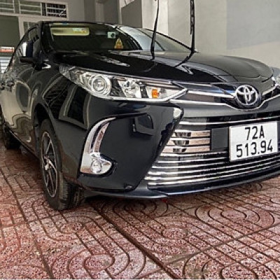 Viền đèn gầm trước xe TOYOTA VIOS 2021, bộ 2 ốp viền đèn gầm xe ô tô