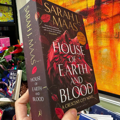 Sách - House of Earth and Blood by Sarah J. Maas - Sách tiếng anh/Fiction/#1 Sunday Times bestselling author SarahJ.Maas